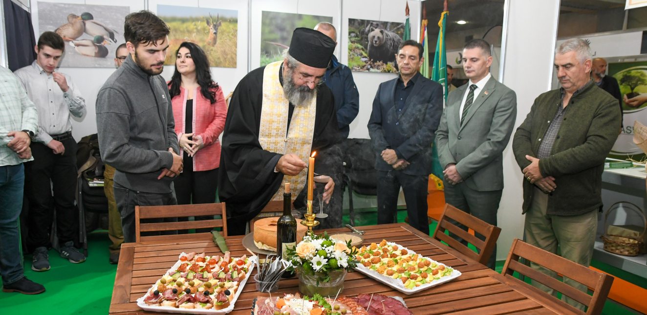 Na štandu Lovačkog Saveza Srbije obeležena lovačka slava Sveti Evstatije-Plakida